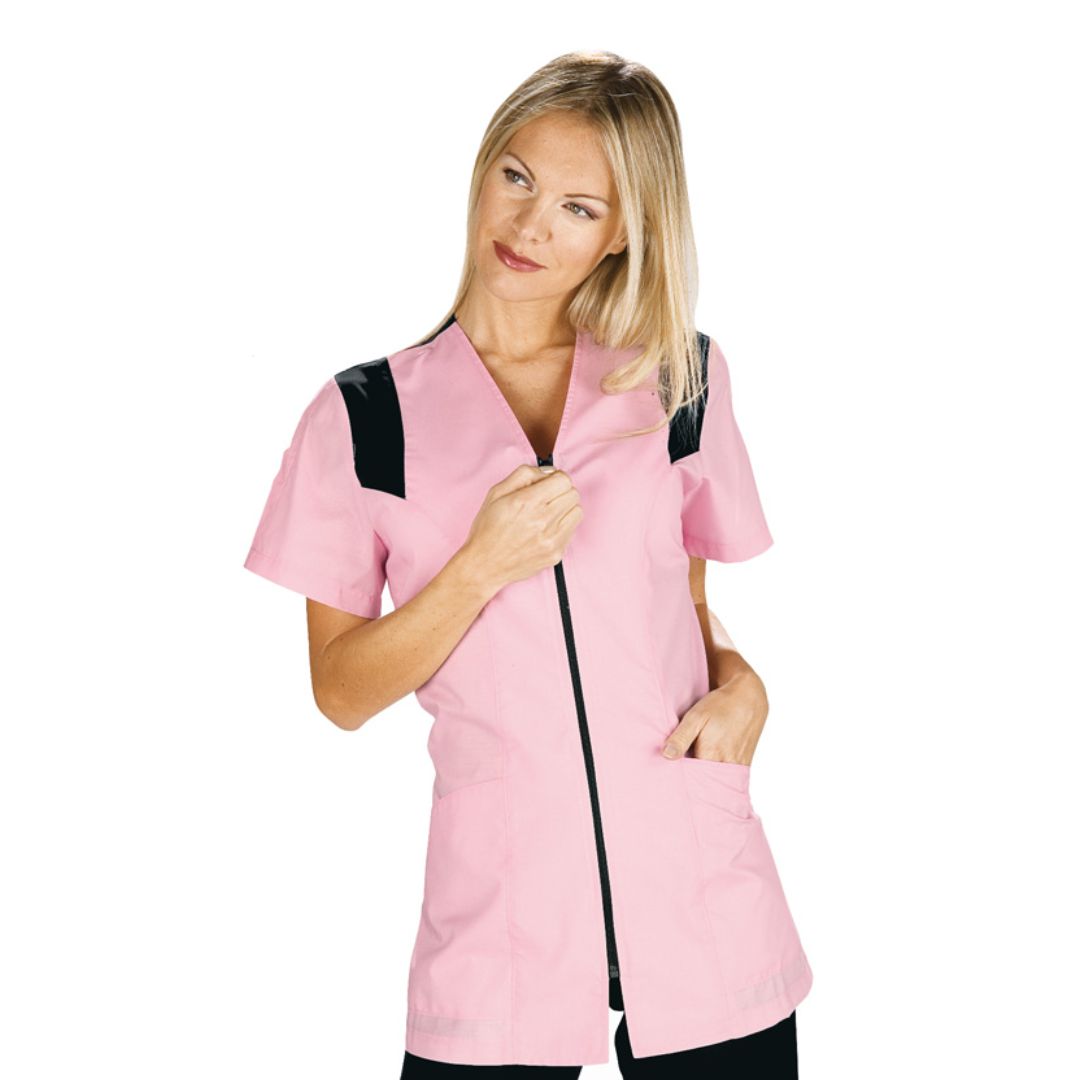 Veste Modèle Santorin. Manches courtes. Plusieurs tailles et couleurs.