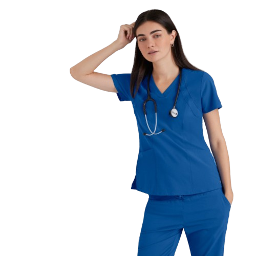 Casaca sanitaria de manga corta Barco Racer para mujer. Varias tallas y colores Casaca sanitaria de manga corta Barco Racer para mujer. Varias tallas y colores
