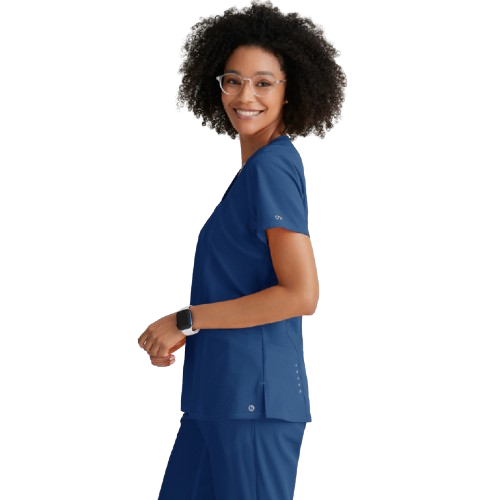 Casaca sanitaria de manga corta Barco Racer para mujer. Varias tallas y colores Casaca sanitaria de manga corta Barco Racer para mujer. Varias tallas y colores