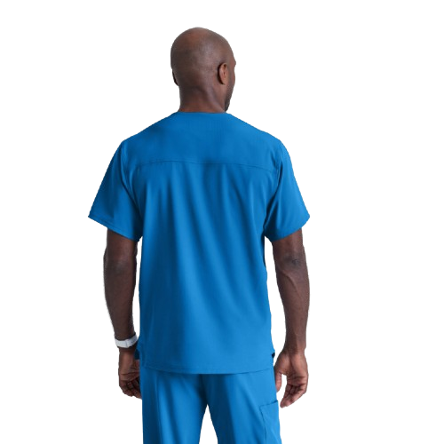 Casaca sanitaria de manga corta Barco Structure para hombre, color azul. Varias tallas Casaca sanitaria de manga corta Barco Structure para hombre, color azul. Varias tallas