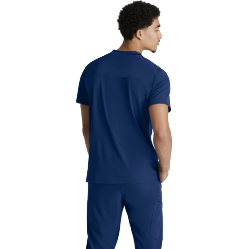 Casaca sanitaria de manga corta Barco Thesis para hombre, color azul marino. Varias tallas Casaca sanitaria de manga corta Barco Thesis para hombre, color azul marino. Varias tallas