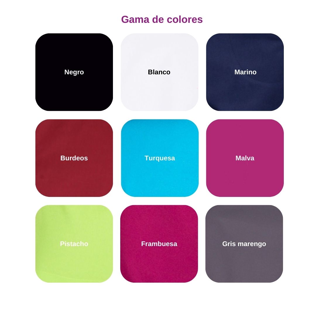 Casaca sanitaria de manga corta para hombre, cierre cruzado. Varias tallas y colores Casaca sanitaria de manga corta para hombre, cierre cruzado. Varias tallas y colores