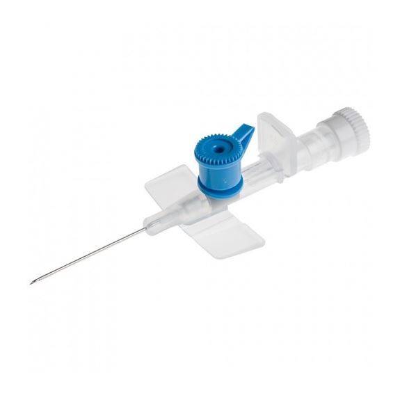 Catéter intravenoso Venflon 22GA 0.8x25mm. Caja de 50 unidades