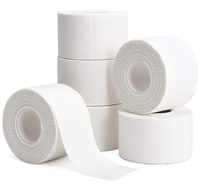 Cinta de Kinesiología inelástica MoVeS Sport Tape 3,8cm x 10m. Color blanco Cinta de Kinesiología inelástica MoVeS Sport Tape 3,8cm x 10m. Color blanco