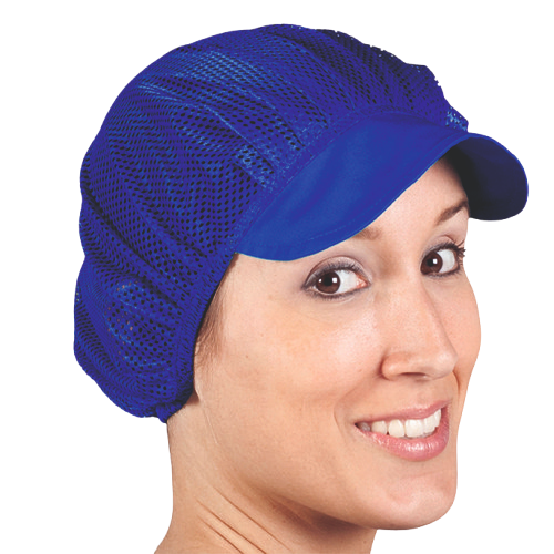 Cofia unisex de rejilla con visera, talla única. Varios colores. Caja de 10 unidades Cofia unisex de rejilla con visera, talla única. Varios colores. Caja de 10 unidades