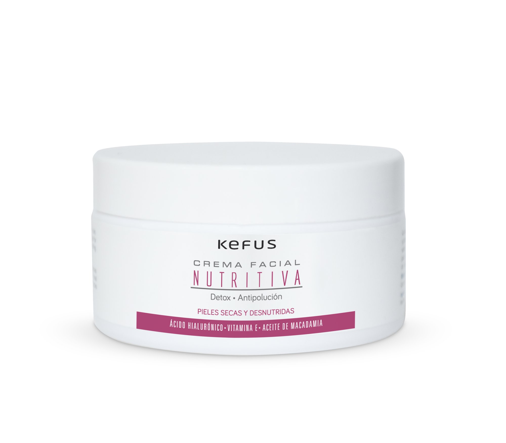 Crema facial nutritiva Ácido Hialurónico Kefus. 250 ml Crema facial nutritiva Ácido Hialurónico Kefus. 250 ml