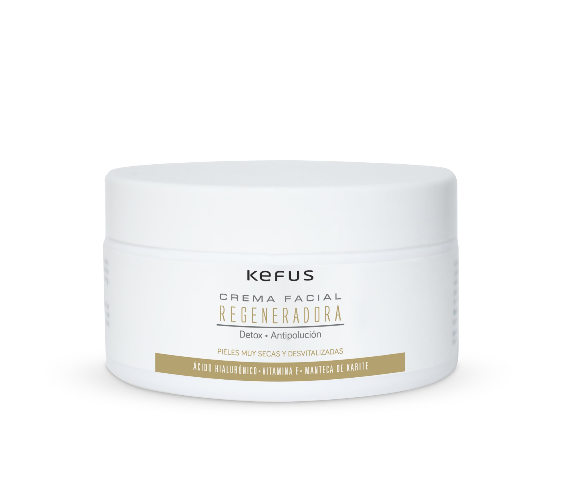 Crema facial regeneradora Ácido Hialurónico Kefus. 250 ml Crema facial regeneradora Ácido Hialurónico Kefus. 250 ml