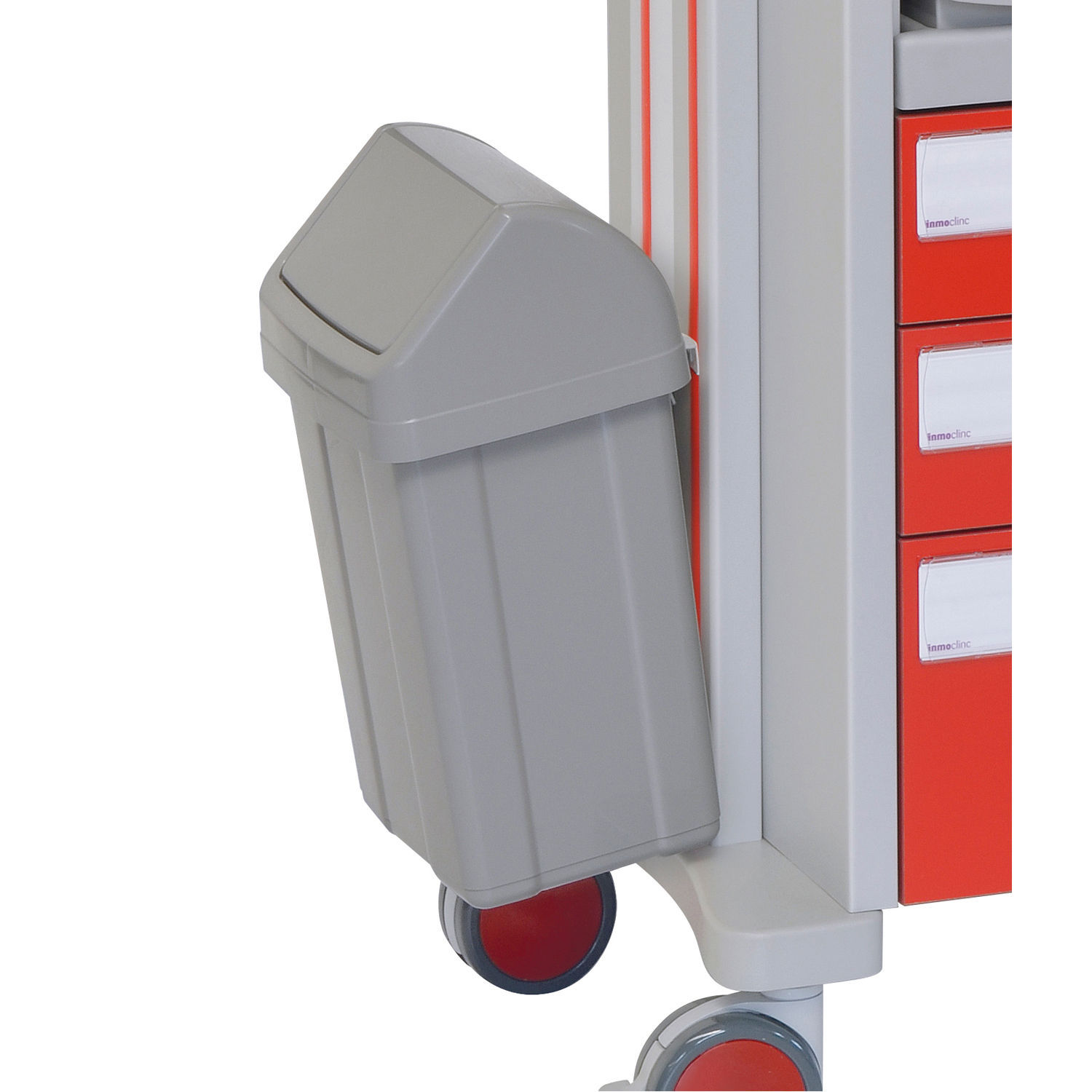 Cubo de PVC para carro de medicación, 12L Cubo de PVC para carro de medicación, 12L