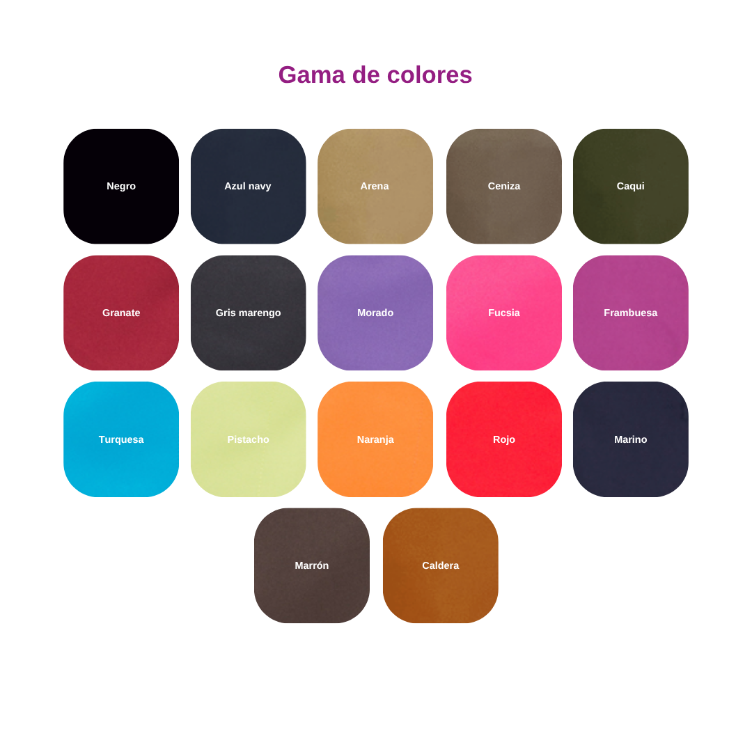 Tablier court en sergé unisexe, taille unique. Plusieurs couleurs.