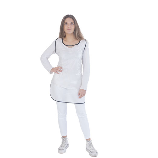 Delantal transparente PVC. 73 x 63 cm Delantal transparente PVC. 73 x 63 cm