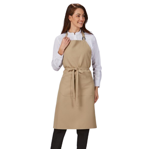 Delantal unisex con peto y bolsillo, talla única. Varios colores Delantal unisex con peto y bolsillo, talla única. Varios colores