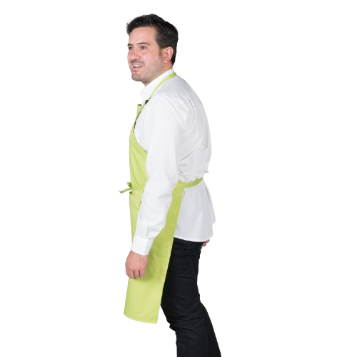 Delantal unisex con peto y bolsillo, talla única. Varios colores Delantal unisex con peto y bolsillo, talla única. Varios colores