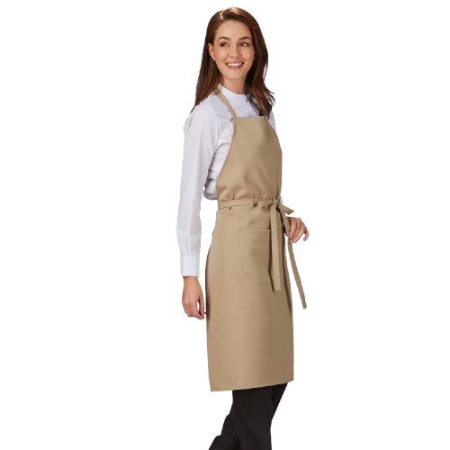 Delantal unisex con peto y bolsillo, talla única. Varios colores Delantal unisex con peto y bolsillo, talla única. Varios colores