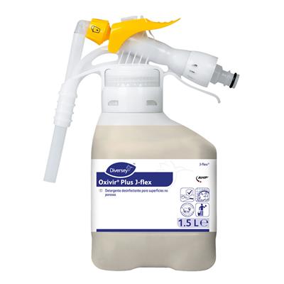 Detergente desinfectante de amplio espectro Oxivir Plus J-flex. 1,5 litros