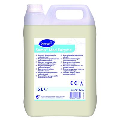 Detergente enzimático para la limpieza de Instrumental Suma Med Enzyme. 5 litros
