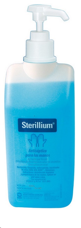 Solución alcohólica Sterillium 500 ml con dosificador