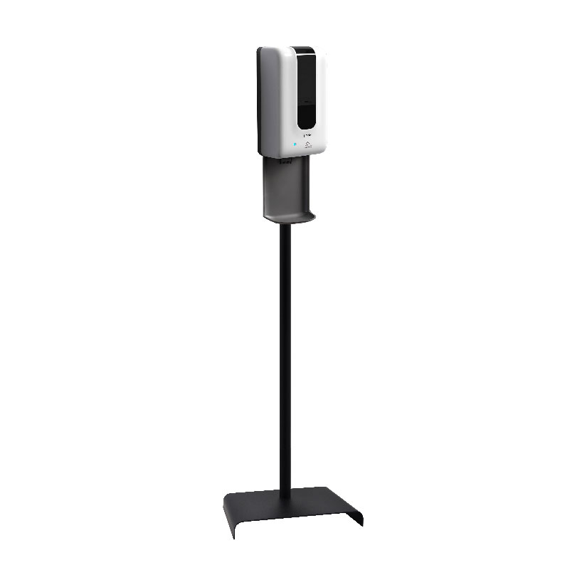 Dispensador automático de soluciones de desinfección: columna + dosificador líquido / gel automático Dispensador automático de soluciones de desinfección: columna + dosificador líquido / gel automático