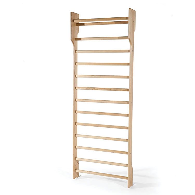 Espaldera con 13+1 peldaños y estructura de madera Espaldera con 13+1 peldaños y estructura de madera