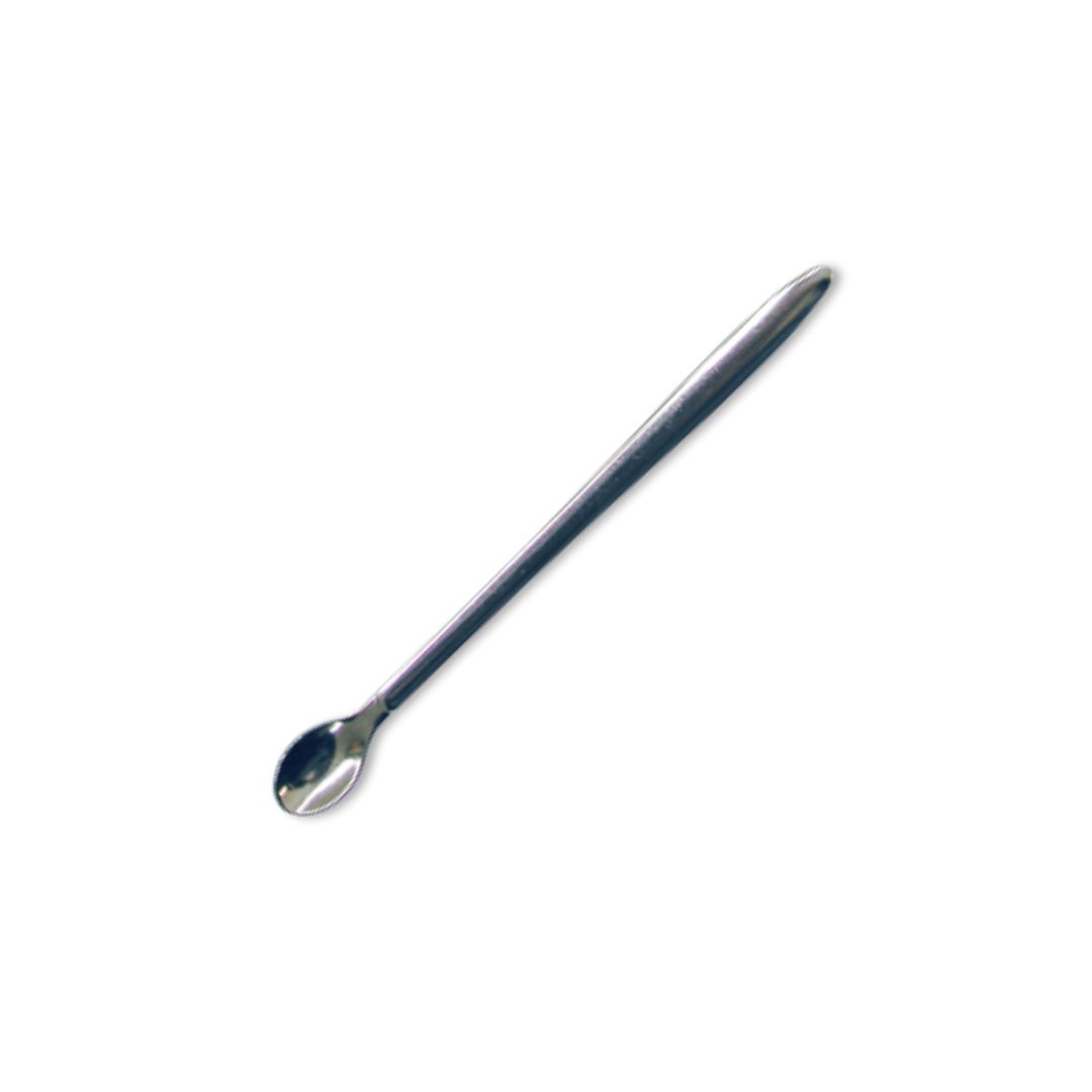 Espátula de 160 mm, punta de cuchara de 25 x 15 mm. Caja de 10 unidades Espátula de 160 mm, punta de cuchara de 25 x 15 mm. Caja de 10 unidades