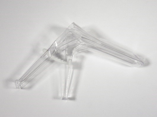 Espéculo ginecológico desechable de cremallera. 15 mm de diámetro