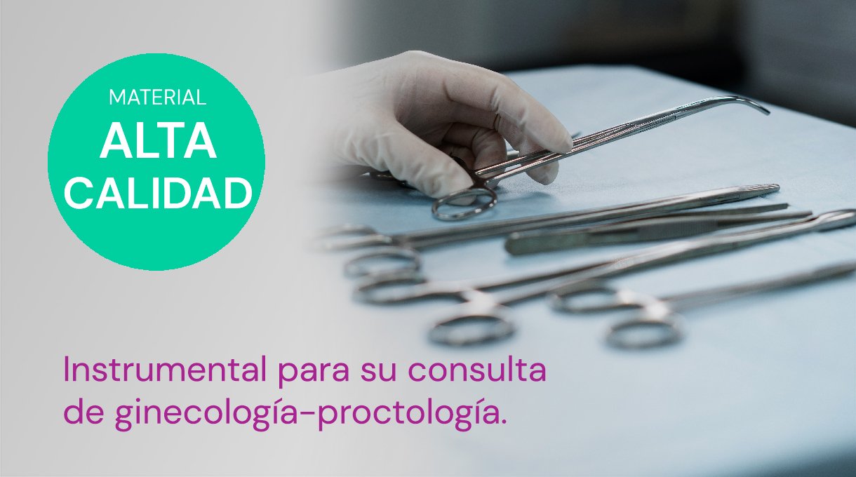 Instrumentos de Ginecología y Proctología
