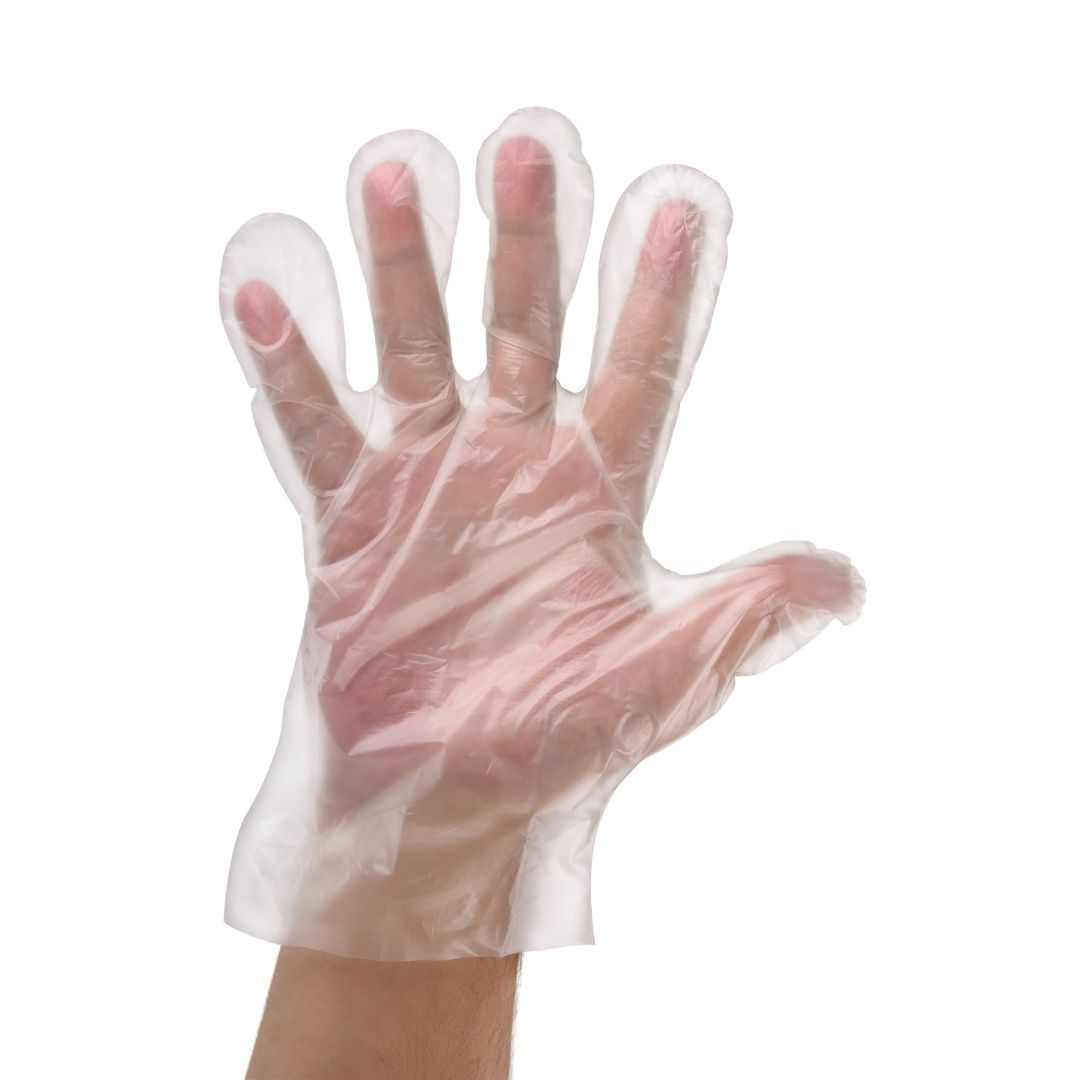 Guantes de plástico. Bolsa de 100 unidades Guantes de plástico. Bolsa de 100 unidades