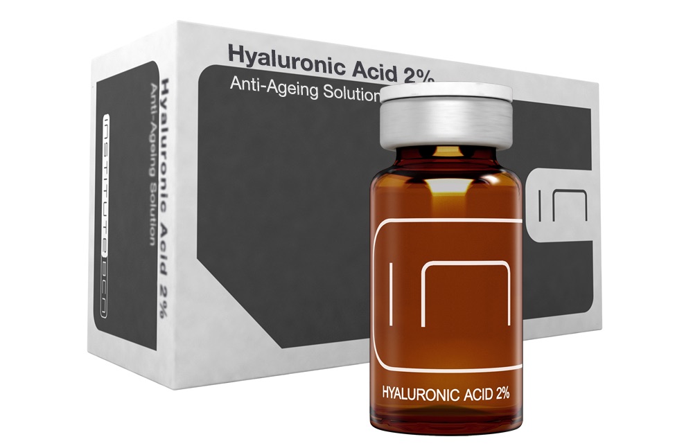 Hyaluronic Acid 2%. Fórmula antienvejecimiento. Viales de 3 ml. 5 unidades