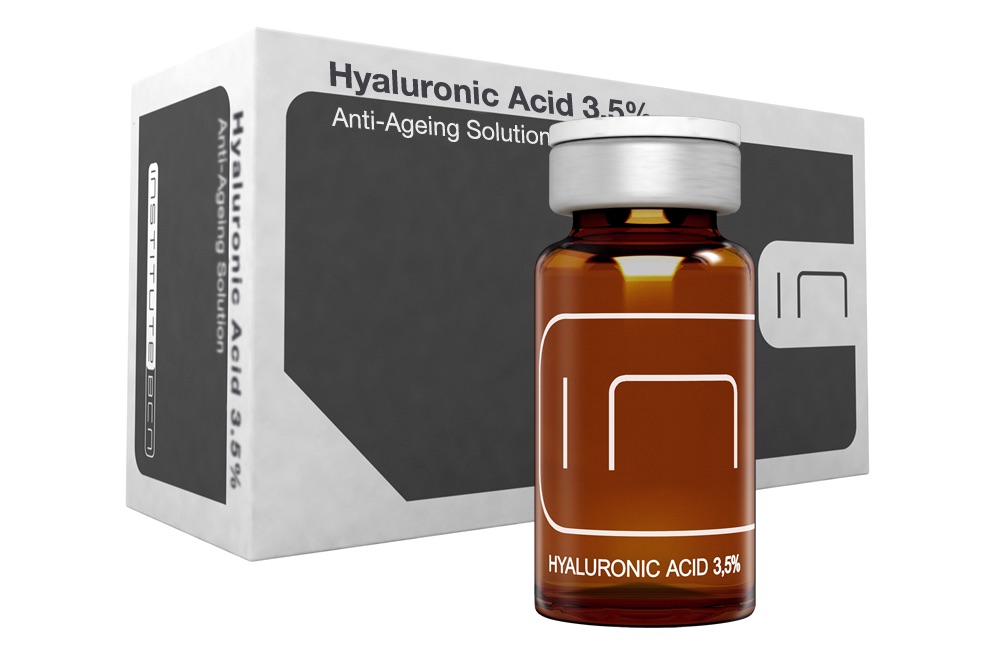 Hyaluronic Acid 3,5%. Fórmula antienvejecimiento. Viales de 5 ml. 5 unidades
