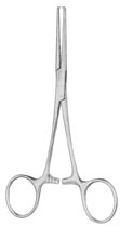 Kocher-Delicate pinza hemostática recta 1x2 dientes, 13cm Kocher-Delicate pinza hemostática recta 1x2 dientes, 13cm