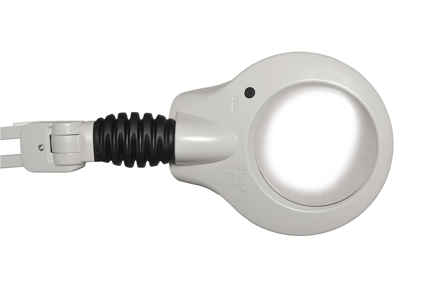 Lámpara con aumento 5 dioptrias KFM LED - Anclaje a mesa Lámpara con aumento 5 dioptrias KFM LED - Anclaje a mesa