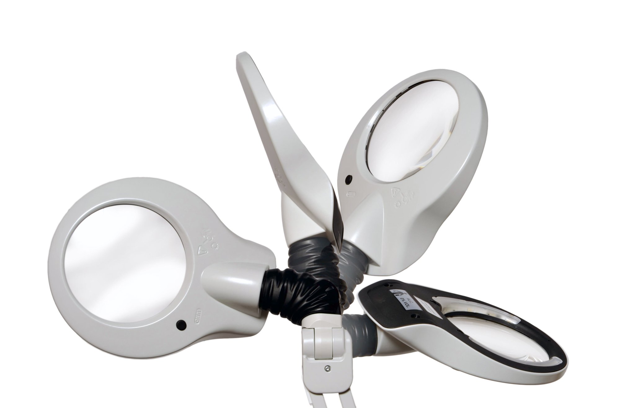 Lámpara con aumento 5 dioptrias KFM LED - Anclaje a mesa Lámpara con aumento 5 dioptrias KFM LED - Anclaje a mesa