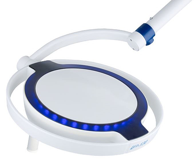 Lámpara de cirugía LED 130 Dental, 65.000lux a 1m, Dr Mach. Anclaje a pared Lámpara de cirugía LED 130 Dental, 65.000lux a 1m, Dr Mach. Anclaje a pared