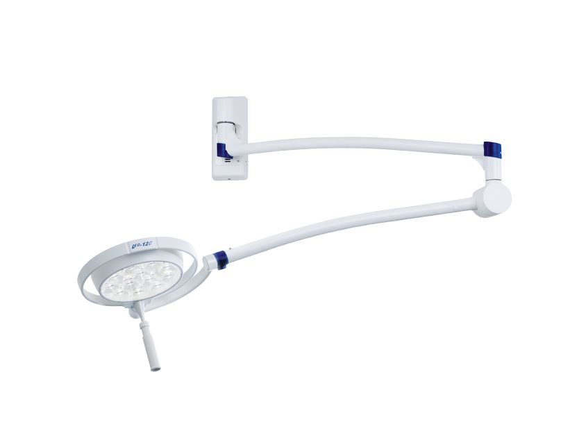 Lámpara de cirugía LED 130 Plus, 100.000 lux, Dr.Mach. Soporte a pared Lámpara de cirugía LED 130 Plus, 100.000 lux, Dr.Mach. Soporte a pared