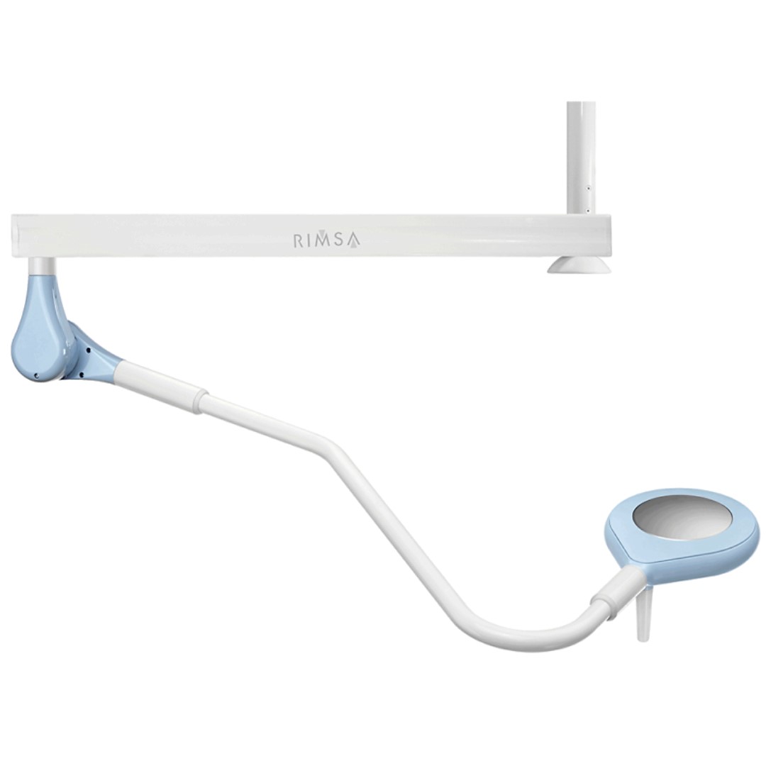 Lámpara de cirugía LED Saturno con ajuste de color, 50.000 lux a 1 m. Soporte a techo Lámpara de cirugía LED Saturno con ajuste de color, 50.000 lux a 1 m. Soporte a techo