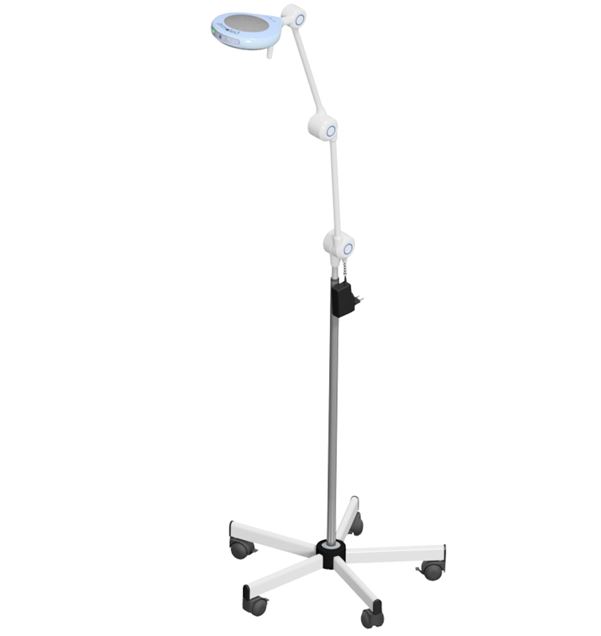 Lámpara de examen Primafix, 105.000 lux a 50 cm. Base rodable Lámpara de examen Primafix, 105.000 lux a 50 cm. Base rodable