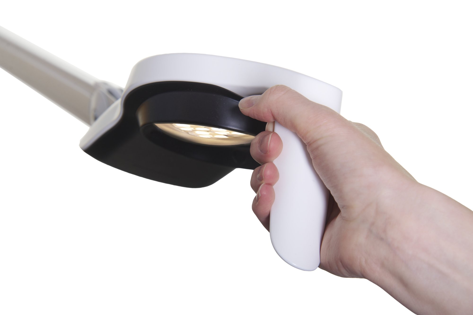 Lámpara de reconocimiento LHH LED G2, 120.000 lux a 50cm. Base rodable Lámpara de reconocimiento LHH LED G2, 120.000 lux a 50cm. Base rodable