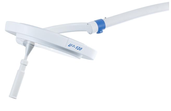 Lámpara LED 120F, 50.000 lux, Dr.Mach. Soporte a pared Lámpara LED 120F, 50.000 lux, Dr.Mach. Soporte a pared
