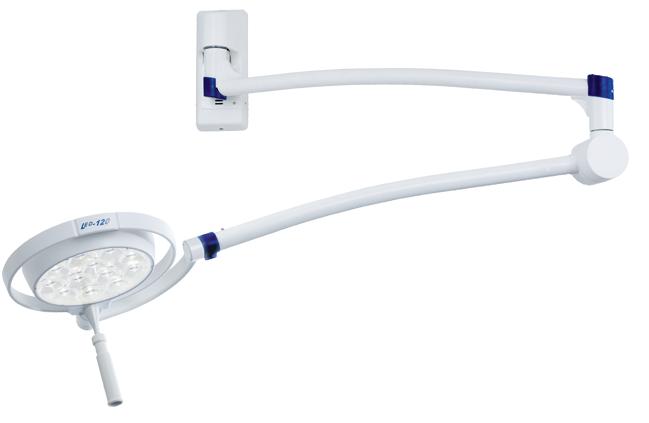 Lámpara LED 120F, 50.000 lux, Dr.Mach. Soporte a pared Lámpara LED 120F, 50.000 lux, Dr.Mach. Soporte a pared