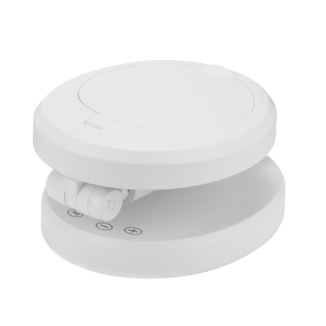 Lámpara LED de sobremesa con lupa Lámpara LED de sobremesa con lupa