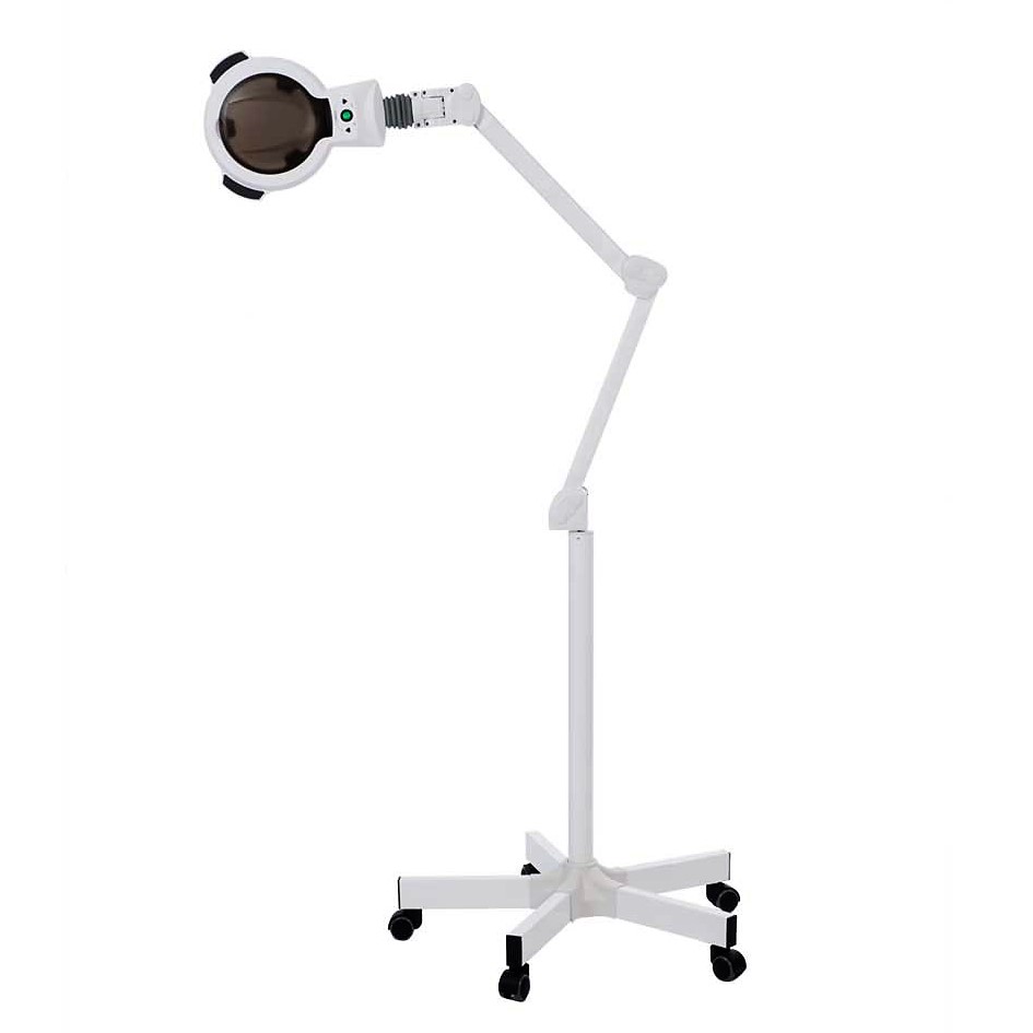 Lámpara lupa LED de luz fría con lupa de 5 aumentos, modelo 1006. Base rodable Lámpara lupa LED de luz fría con lupa de 5 aumentos, modelo 1006. Base rodable