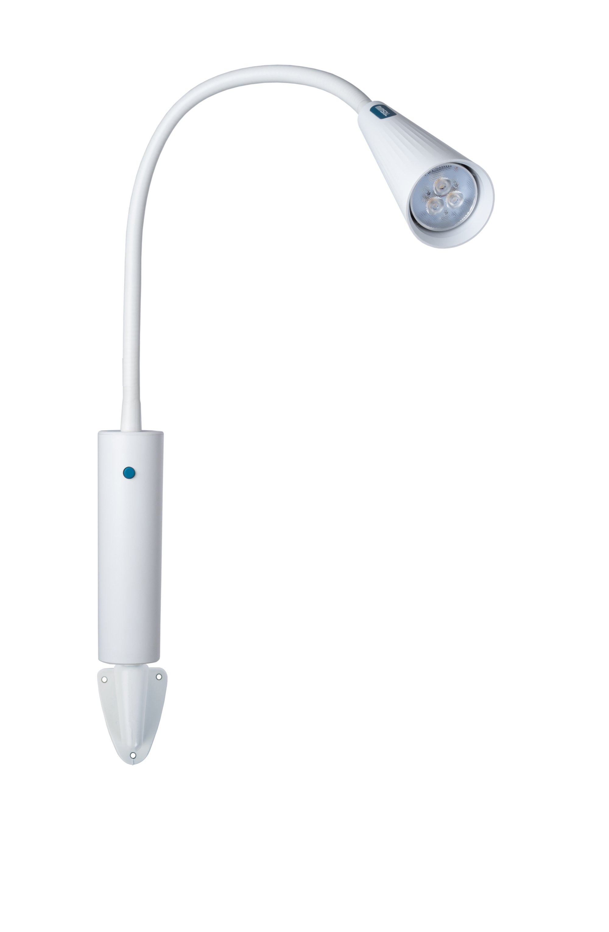 Lámpara Luxiflex LED II de exploración avanzada, 25.000 lux a 50 cm. Anclaje a pared Lámpara Luxiflex LED II de exploración avanzada, 25.000 lux a 50 cm. Anclaje a pared