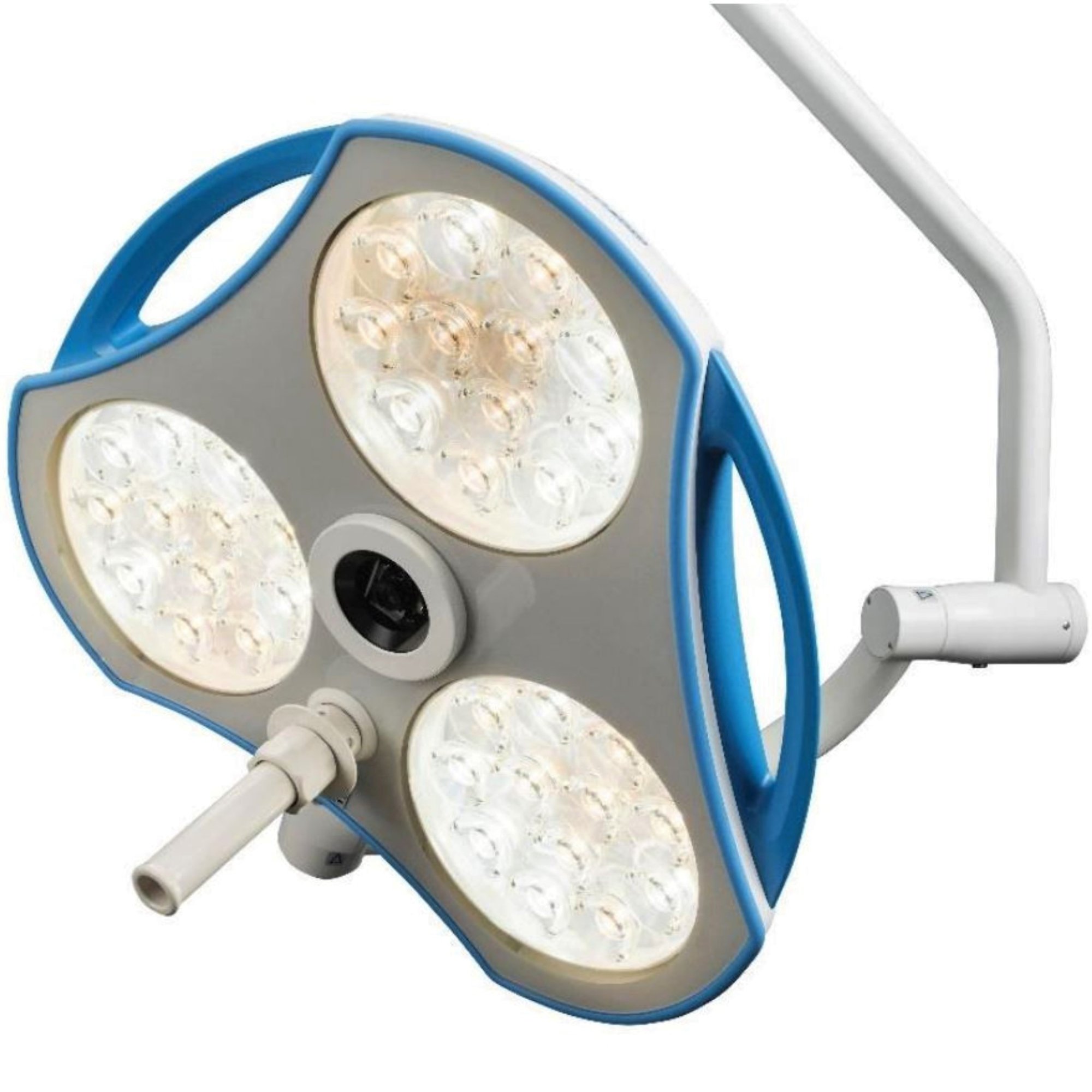 Lámpara de cirugía LED 300DF SC con cámara integrada, 160.000 lux, Dr.Mach. Techo hasta 3m