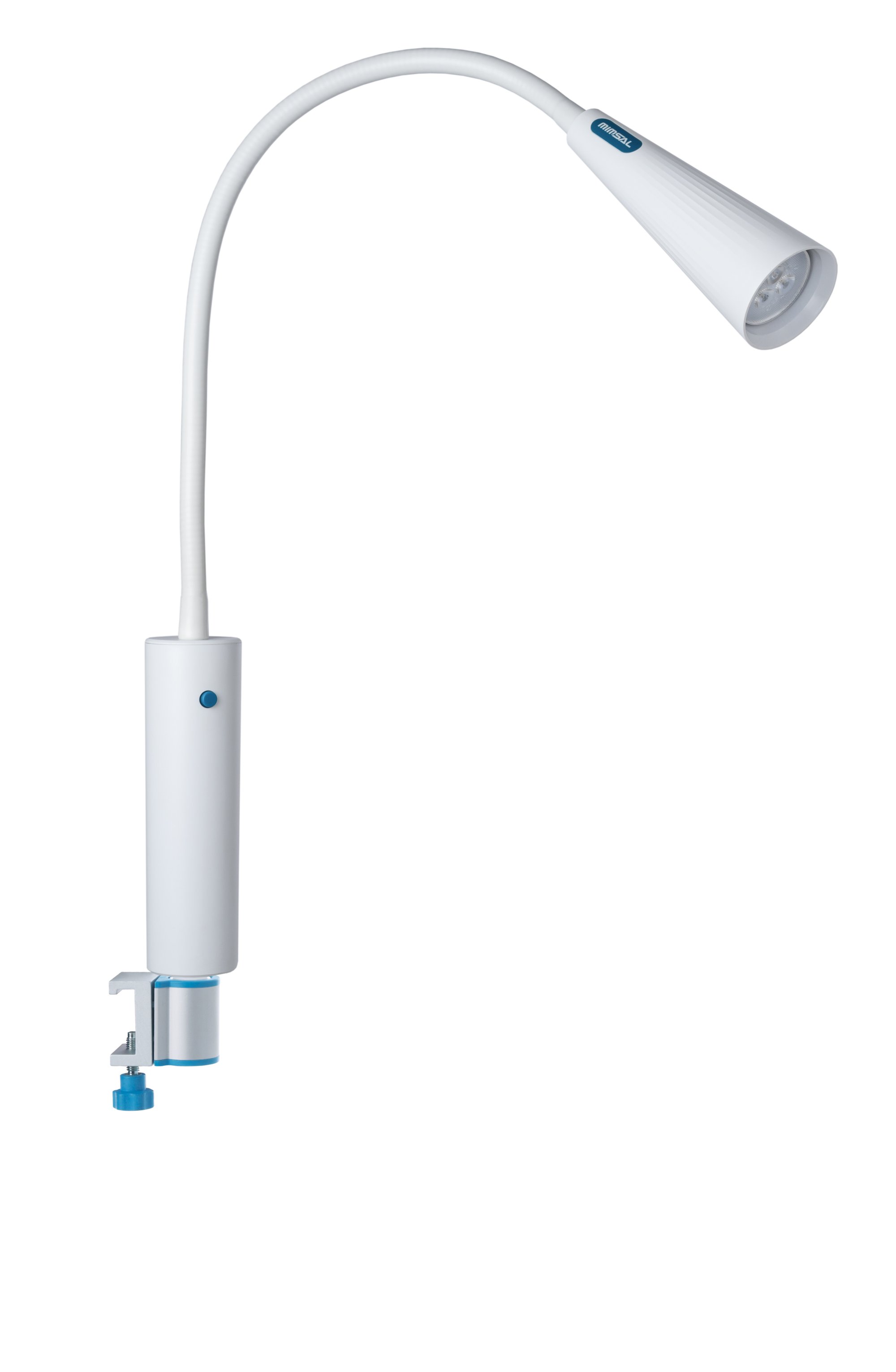 Lámpara Luxiflex LED II de exploración avanzada, 25.000 lux a 50 cm. Anclaje a raíl