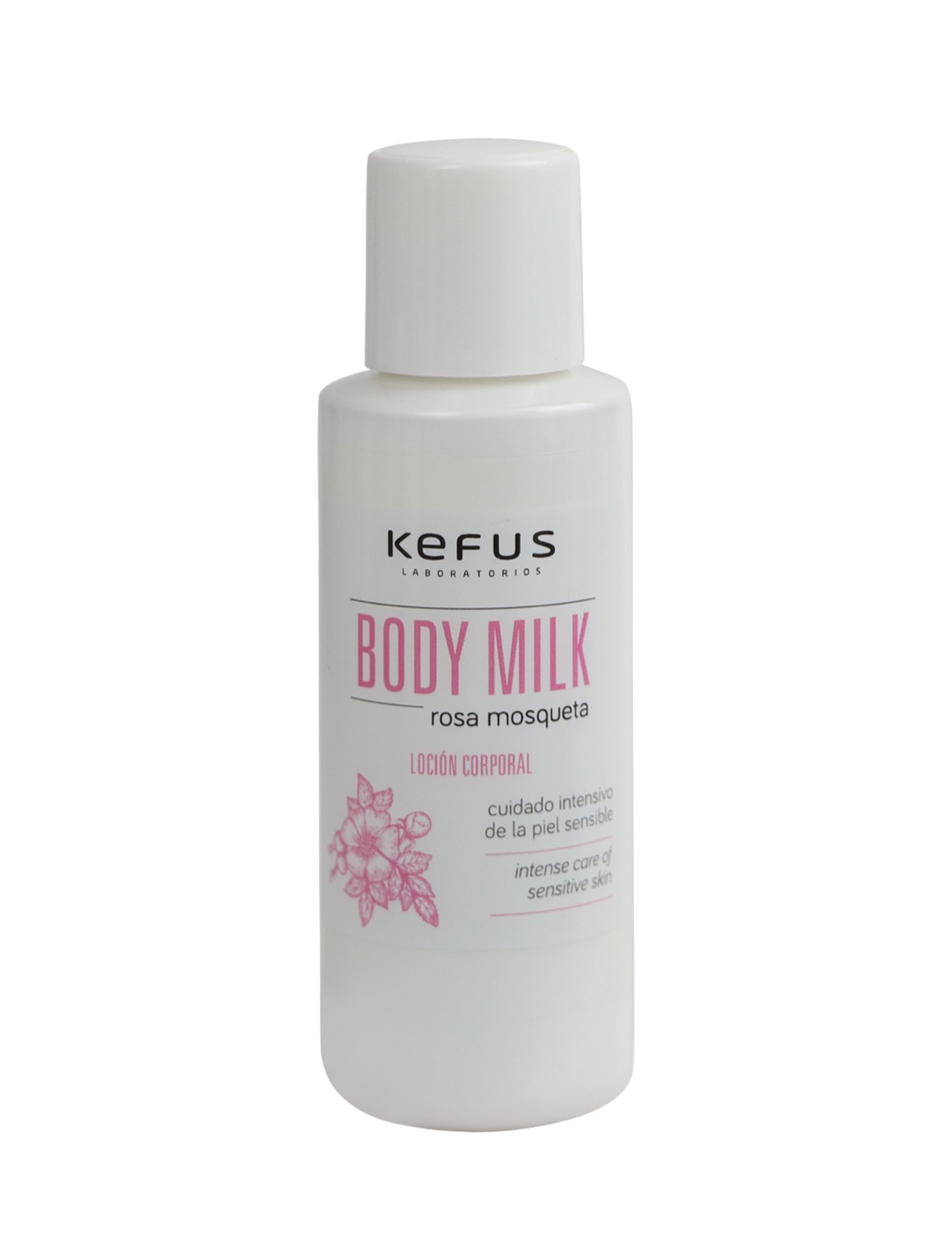 Loción corporal Body Milk Rosa Mosqueta Kefus. 100 ml Loción corporal Body Milk Rosa Mosqueta Kefus. 100 ml