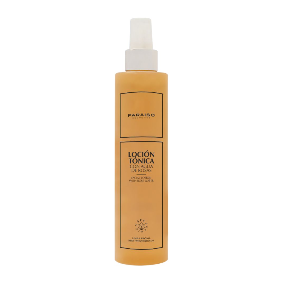 Loción tónica facial con agua de rosas, 500 ml Loción tónica facial con agua de rosas, 500 ml
