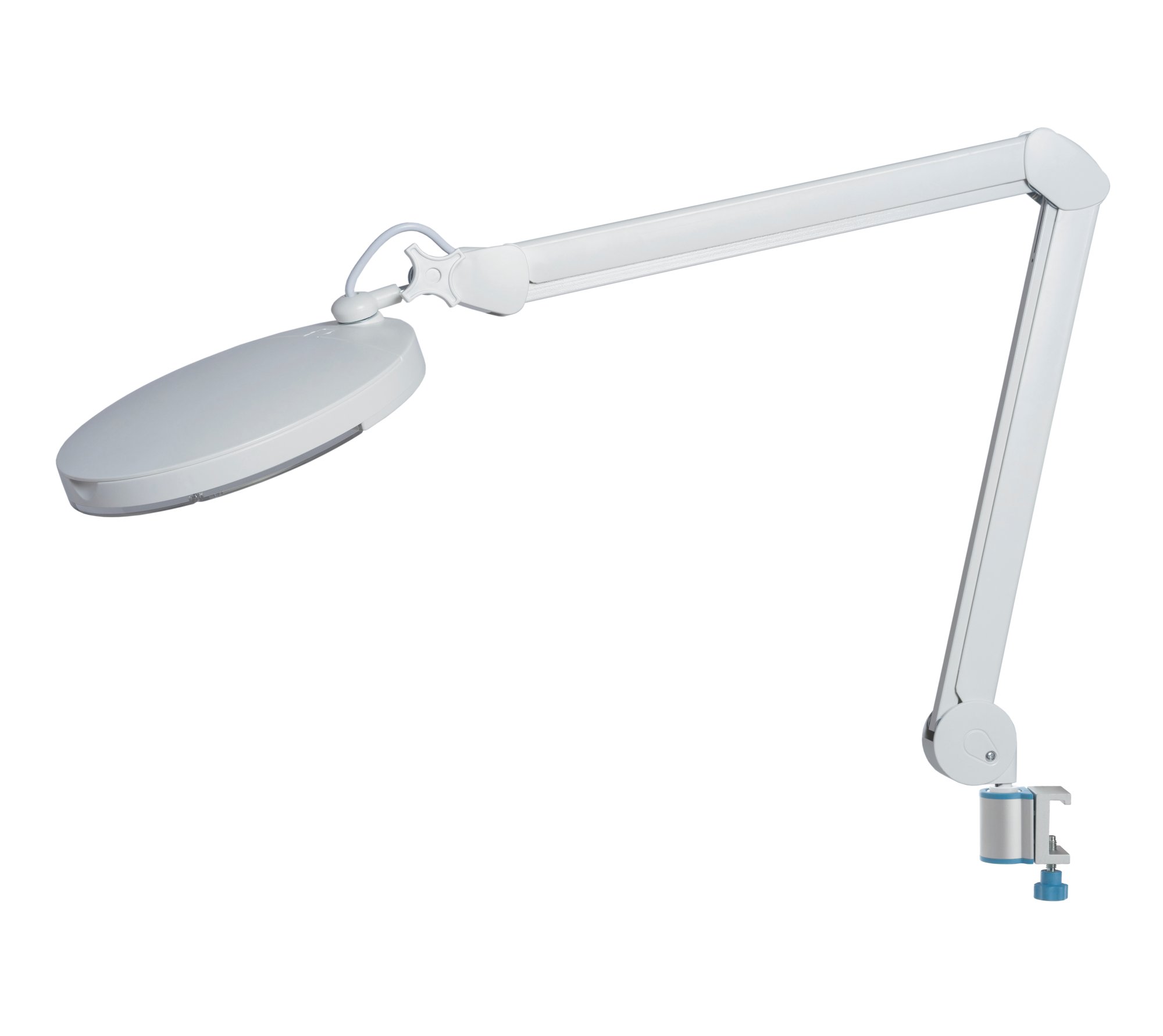Lámpara Lupa LED HF 8W con cinco aumentos (diferentes anclajes disponibles)  - Tienda Fisaude