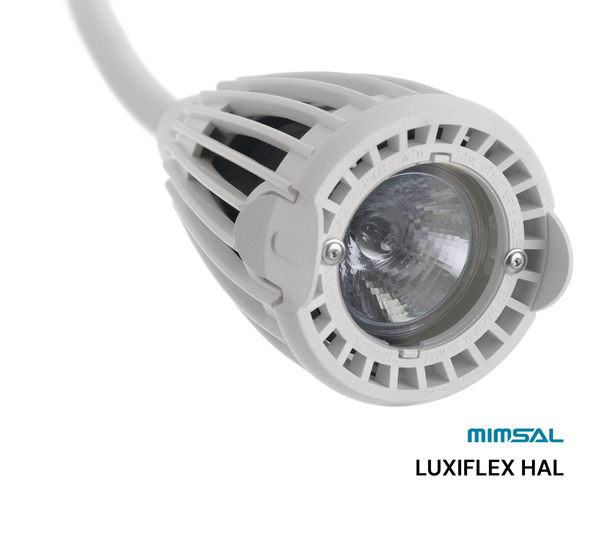LUXIFLEX Luminaria de reconocimiento y examen halógena, versión pared con brazo extensor LUXIFLEX Luminaria de reconocimiento y examen halógena, versión pared con brazo extensor