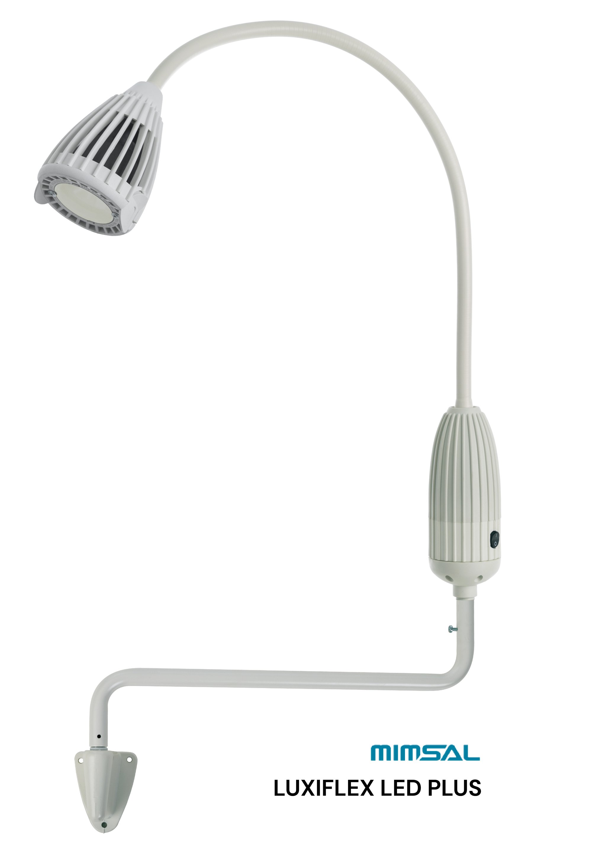 LUXIFLEX Luminaria de reconocimiento y examen halógena, versión pared con brazo extensor LUXIFLEX Luminaria de reconocimiento y examen halógena, versión pared con brazo extensor