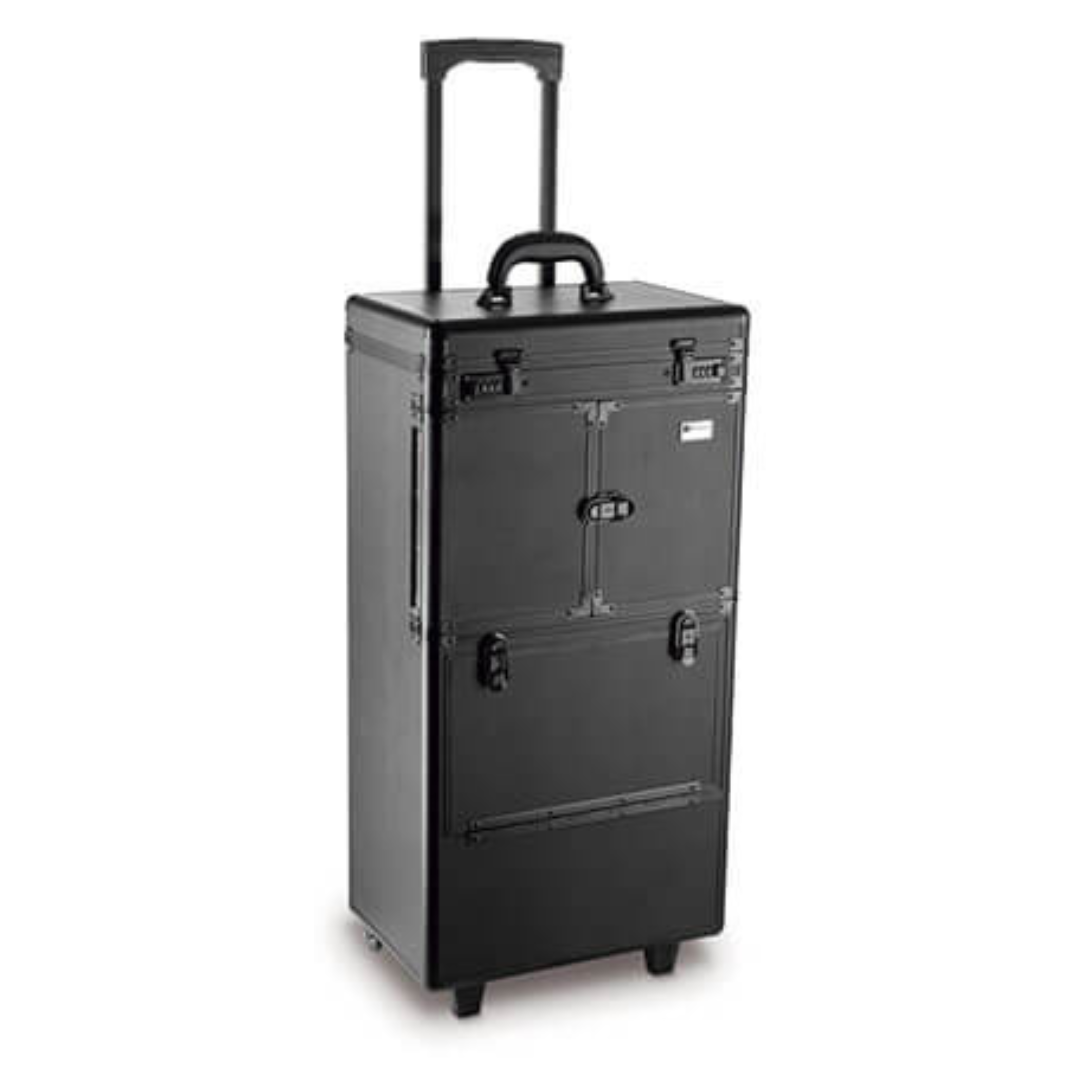 Maleta trolley polipiel para peluquería y barbería Maleta trolley polipiel para peluquería y barbería