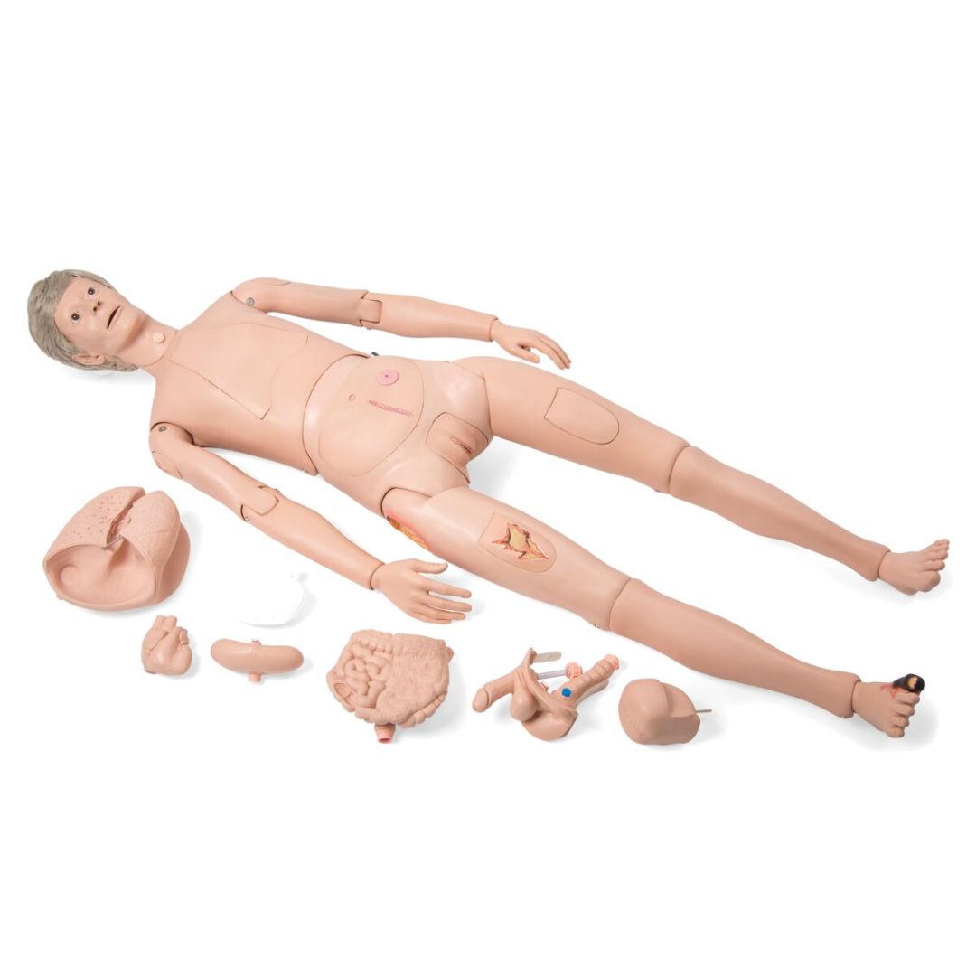 Maniquí para simulación de cuidados del paciente PRO Maniquí para simulación de cuidados del paciente PRO